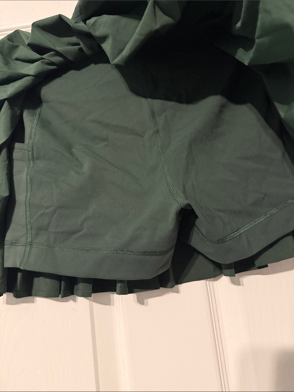 Lululemon High Rise Pleated Tennis Skirt Legacy Green Size 8 - Picture 8 of 9